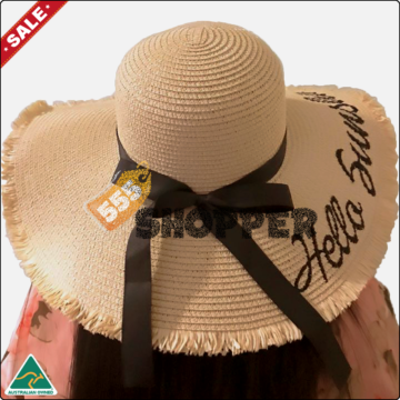 Hello Sunshine Straw Hat 1 Sale