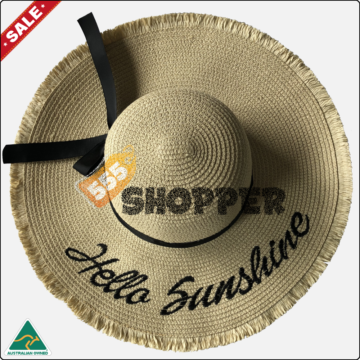 Hello Sunshine Straw Hat 2 Sale