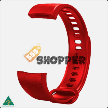 Sport Smart Watch Strap Band Red 1