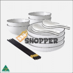 ceramic_dinnerware_white_8set_1 Ceramic Dinner Set White 8 Pieces Set 1