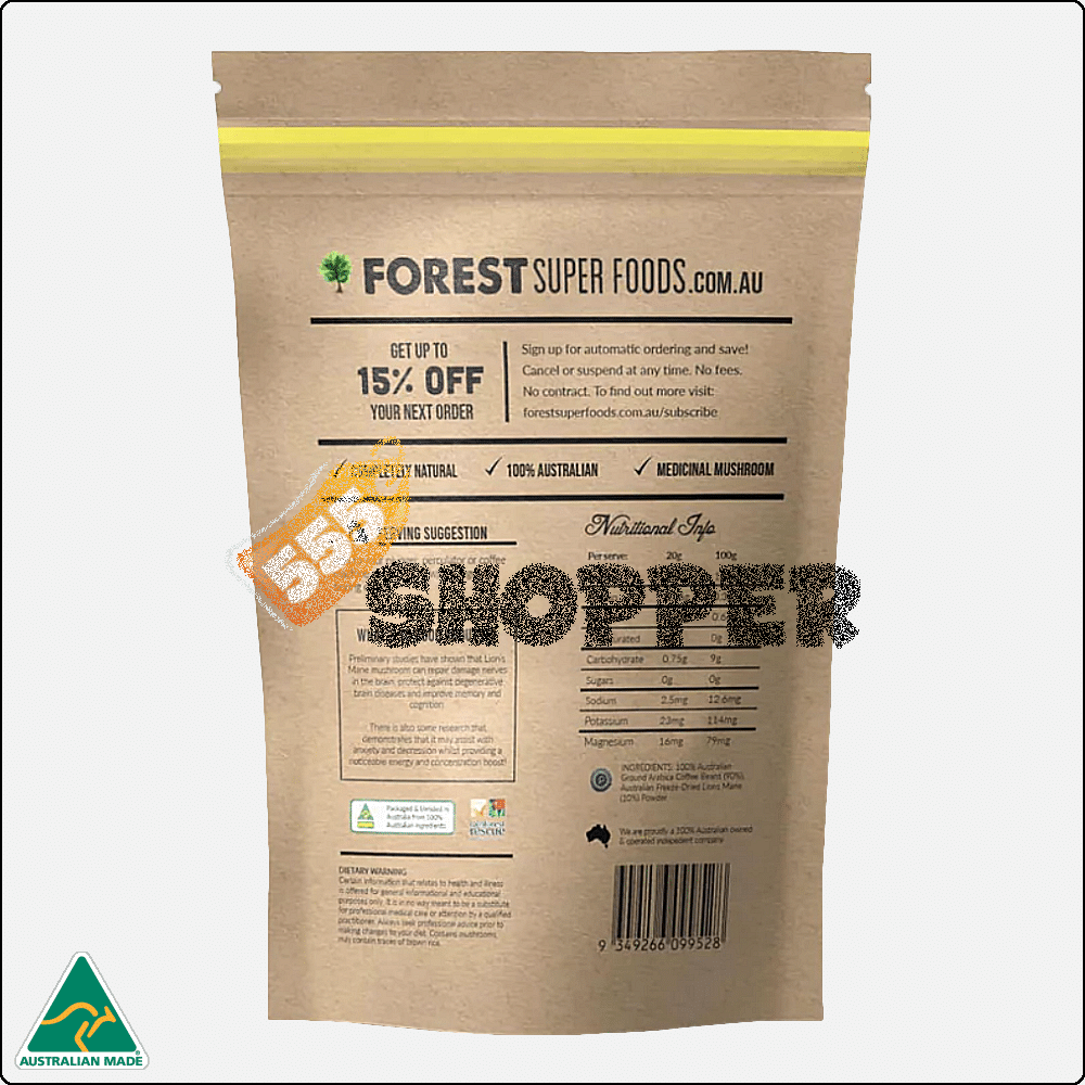 Coffee & Lion's Mane Mushroom 2