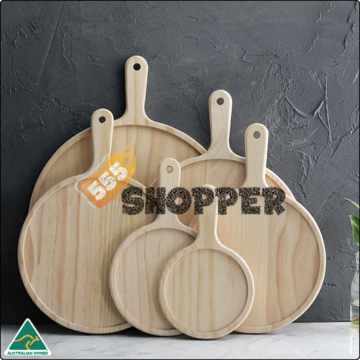 Round Premium Wooden Board Paddle 14