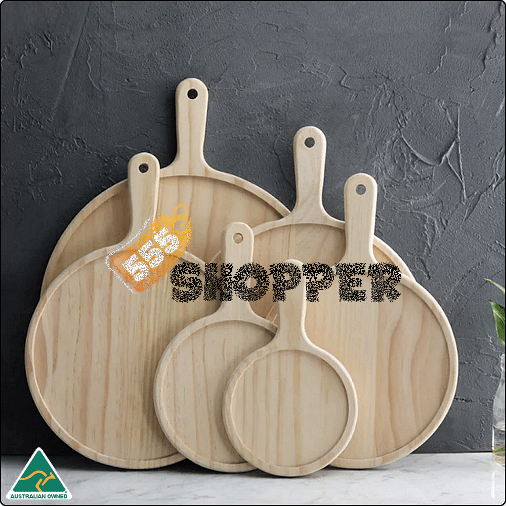 wooden_round_board_paddle_14 Round Premium Wooden Board Paddle 14