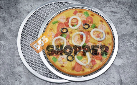 Round Aluminium Pizza Screen 9 New