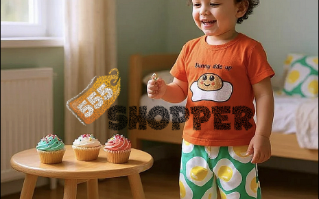 Kids Unisex T-Shirt Egg 3 New