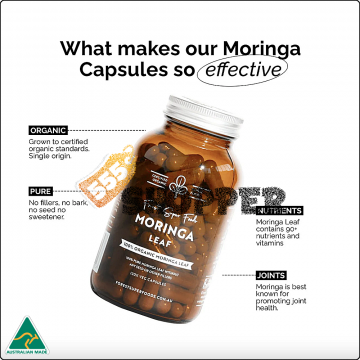 Organic Moringa Leafs Capsules 3